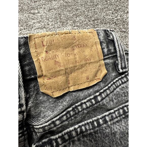 Vintage Levi's Jeans Women 7 (FITS 25x30) Denim 17501 Button Fly 501 High Rise - Picture 13 of 16